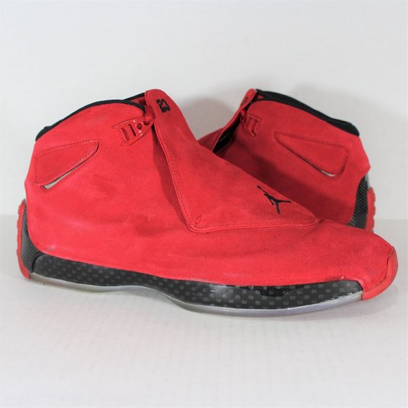 Nike Other - Nike Air Jordan 18 XVIII Retro Red Toro H242